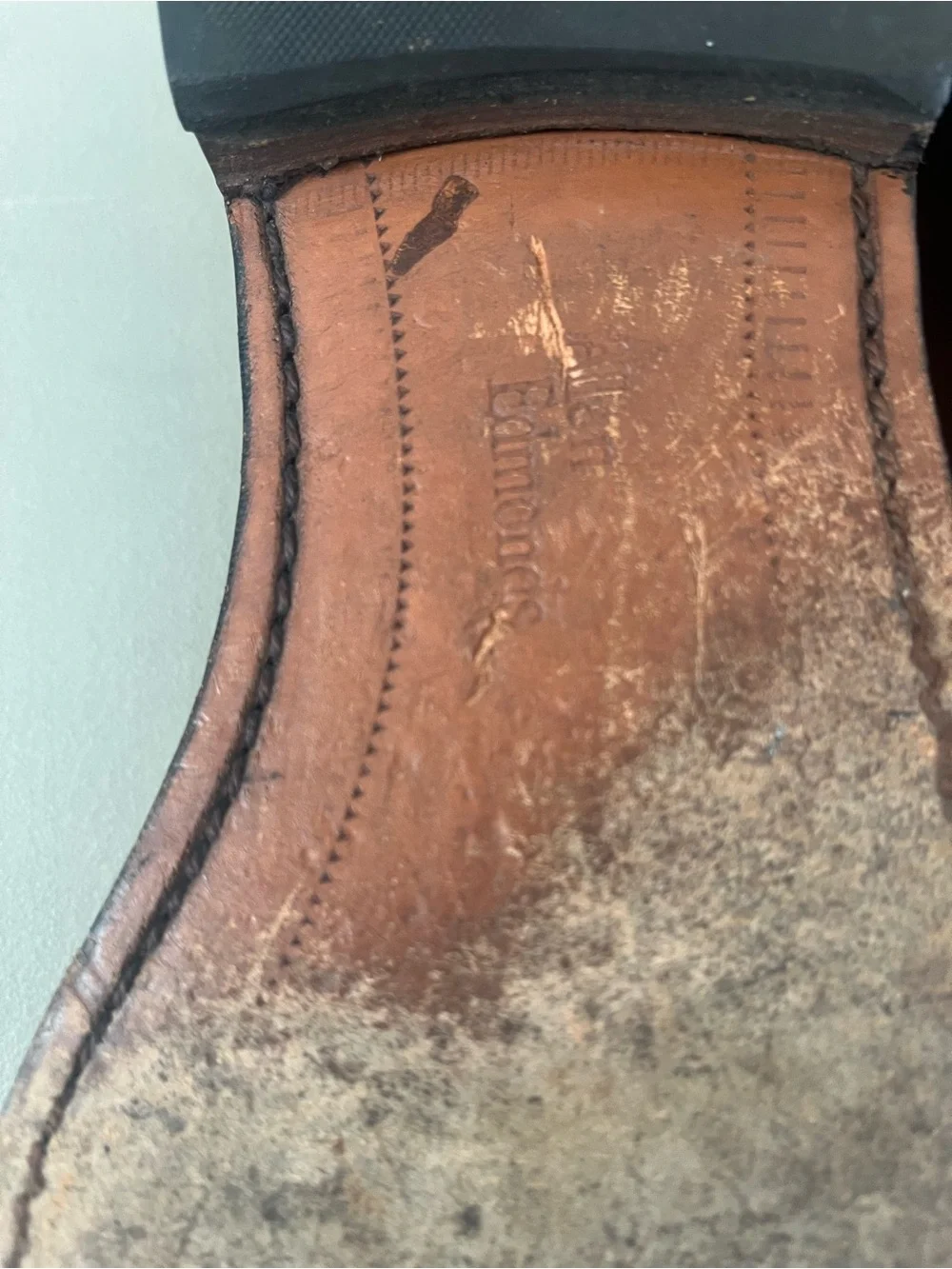 Allen Edmonds Brown Leather Penny Loafers